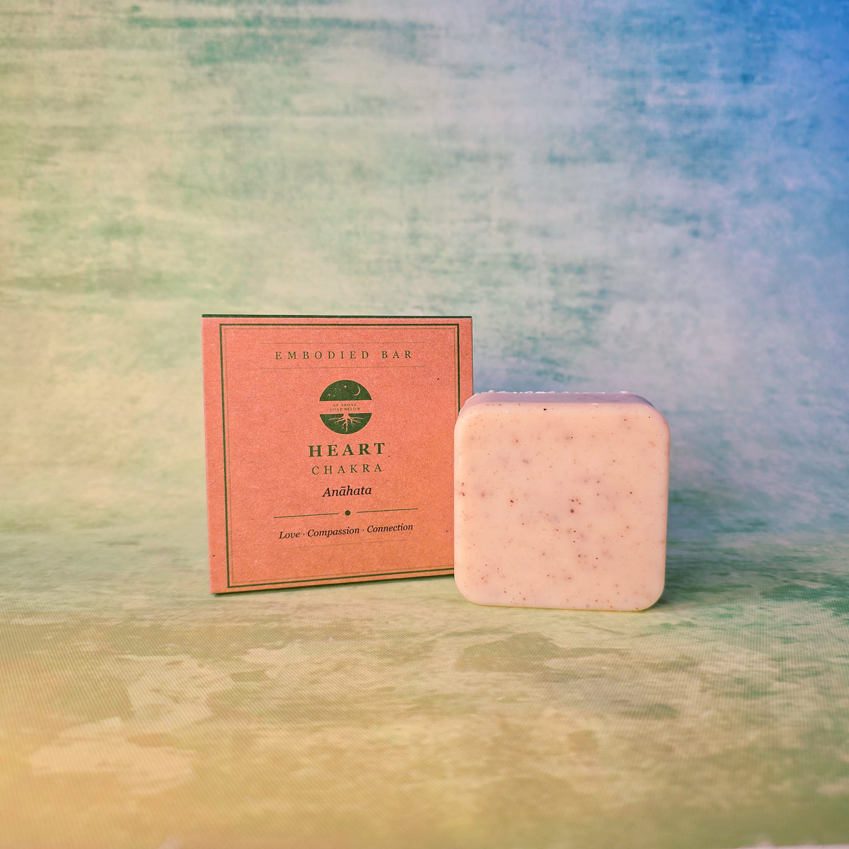Heart Chakra Soap — Open Heart (Embodied Bar)