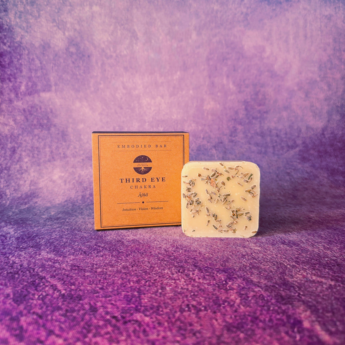 Third Eye Chakra Soap — Clear Vision (Embodied Bar)